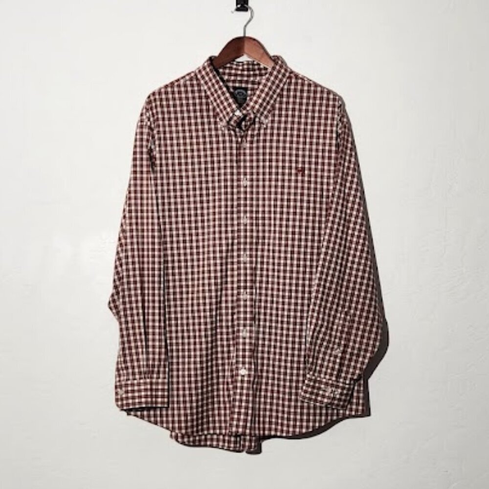 Brooks Brothers Men's Long Sleeve Button-Down Shirt in size 2XL
